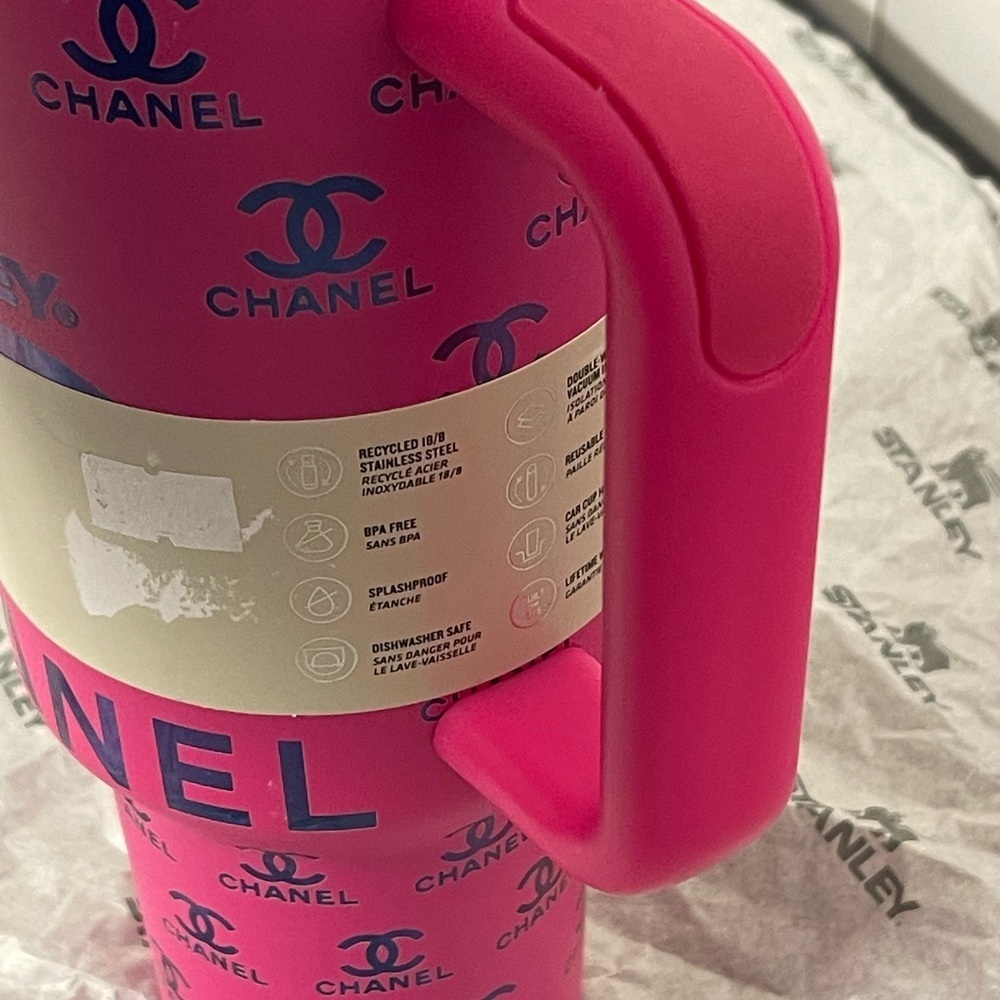 Custom Stanley Pink Travel Mug 40oz - Picture 7 of 9